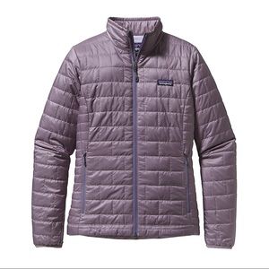 Purple Patagonia Puffy Jacket